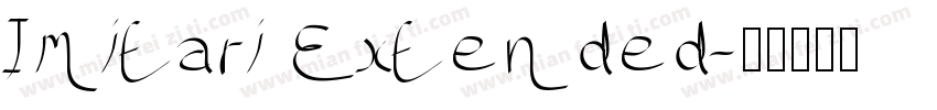 Imitari Extended字体转换